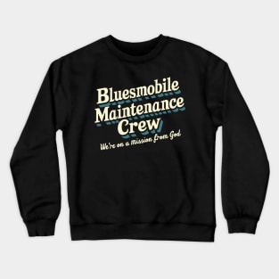 Bluesmobile Maintenance Crew Crewneck Sweatshirt